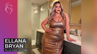 Ellana Bryan American Model Curvy Plus Size Model  Biography  Facts  Relationship  Lifestyle [upl. by Idelia315]