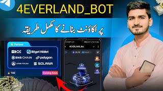 4EVERLANDBOT working details  4EVERLANDBOT updates  4EVERLANDBOT pr Kam krny ka trika by mani [upl. by Nahtanaj167]