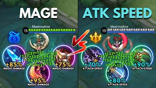 Change Mage Build vs Change Attack Speed Build [upl. by Salocin]