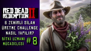 RDR2 Bitki Uzmanı Mücadelesi 6 Zehirli Silah Üretme Herbalist Challenge 8 rdr2 oyun [upl. by Oretos838]