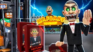 Roblox Escape Mr Funnys Toyshop SCARY OBBY [upl. by Nibram]