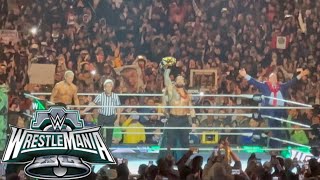 Roman Reigns vs Cody Rhodes WWE Universal Championship FULL MATCH  Wrestlemania 40 Night 2 [upl. by Loux]