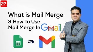 What is Mail Merge Hindi  How to use Mail Merge in Gmail  Gmail Course in Hindi Marketing Fundas [upl. by Drexler]