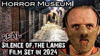 Silence of the Lambs REAL FILM SET amp HORROR Movie Collection  Hollywood Museum [upl. by Michale779]