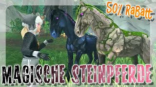 DIE MAGISCHEN STEINPFERDE FÜR 50 🐴 MAGISCHE PFERDE IN HOLLOW WOODS ✨  STARSTABLE [upl. by Akirdna]