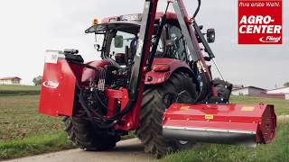 Mulcher für Traktor Böschungsmulcher mit Ausleger im Einsatz  Fliegl [upl. by Alyekahs591]