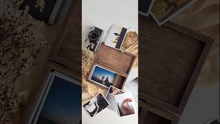 Photo box for preserving memories ✨ photobox woodencraft memorybox [upl. by Anavoj]