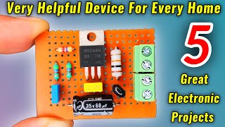 5 helpful Electronic Projects for beginners [upl. by Werby847]