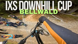 IXS Downhill Cup Bellwald 2024  Open Man P19 Full Race Run [upl. by Nattirb]