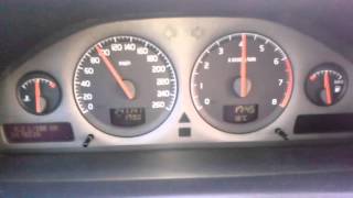 Acceleration Volvo S60 20T LPG 0150 and 90180kmh [upl. by Garik509]