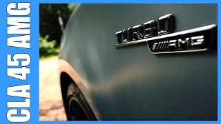 Mercedes CLA 45 AMG Review  The A45s Handsome Brother English Subtitles [upl. by Gnivri585]