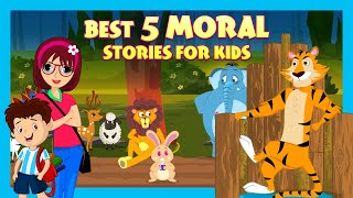 Best 5 Moral Stories For Kids  Learning Stories  Tia amp Tofu Storytelling  Beddtime Stories [upl. by Aihsirt]