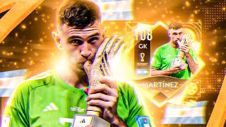 FIFA Mobile 22  REVIEW Dibu Martínez Copa del Mundo 🔥 [upl. by Kciredohr]