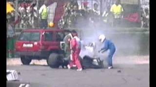 Kimi Raikkönen rajtbalesete 2003 Hockenheimring [upl. by Derr]