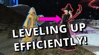 FFXIV Level up Fast and Efficiently with any Combat Job [upl. by Derzon]