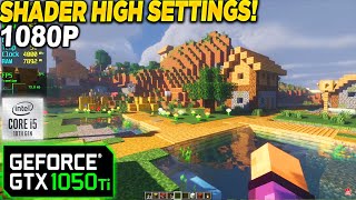 Minecraft Shaders GTX 1050 Tİ  1080p High [upl. by Eirac]