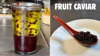 How To Make Fruit Caviar [upl. by Redvers]