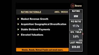 Bourse Report 18112024 ANSA Grace Earnings Advance [upl. by Eenhat]