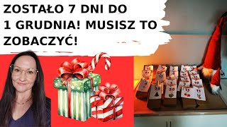 JAK ZROBIĆ WYJĄTKOWY KALENDARZ ADWENTOWY w 15 minut Bez słodyczy i stresu [upl. by Boucher703]