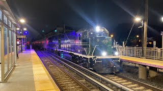 New York Atlantic Railway RS80 at Farmingdale 9272024 [upl. by Reamonn]