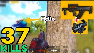 New Update  37 KILLS SOLO VS SQUAD With Groza  PUBG MOBILE  MAWIN [upl. by Ahsuat]