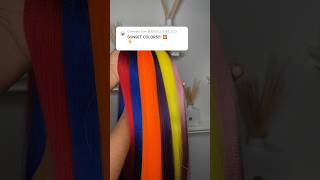 DIY SUNSET CUSTOM COLOR ASMR BRAIDING HAIR BLEND diy asmrsounds asmrvideo asmr asmrhair fyp [upl. by Opal536]