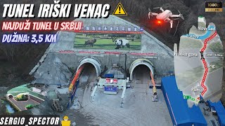 Tunel Iriški Venac izgradnja i probijanje kroz Frušku Goru Fruškogorski koridor Novi Sad  Ruma [upl. by Yer79]