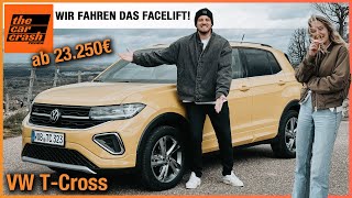 VW TCross im Test 2024 Wir fahren das NEUE Facelift ab 23250€ Fahrbericht  Review  RLine [upl. by Nirraj761]