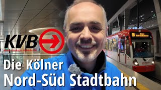 Die Kölner NordSüd Stadtbahn der KVB  Eine Besichtigung [upl. by Atinyl945]