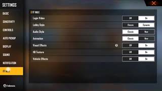 Cara mengubah Reload sg 2 Di free fire Max semoga membantu 🤗 [upl. by Karel]