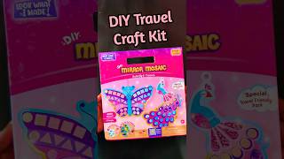 DIY Travelling Special Craft Kit 🌈 Imagimake DIY Mirror Mosaic  Craft Idea shorts [upl. by Fernand]