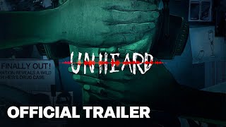 Unheard Voices Of Crime Announcement Trailer [upl. by Therine68]