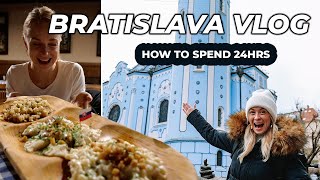 Exploring Europes HIDDEN GEM Slovakia Bratislava Travel Itinerary 2023 [upl. by Faunie]