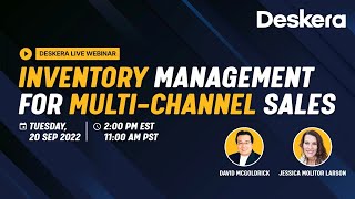 Better Inventory Management for MultiChannel Sales  🚚 Live Webinar [upl. by Ttehr41]