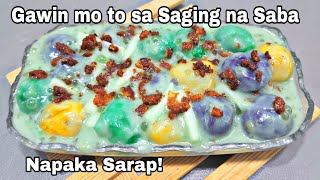 Delicious Saging Na Saba Recipe Treat Yourself [upl. by Bashemeth]