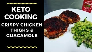 Keto Chili Lime Chicken Thighs with Guacamole [upl. by Trisa]