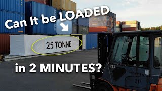 Automated container and truck loading ATLS [upl. by Silenay]