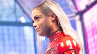 Liv Morgan powerbombs Doudrop off top rope WWE Elimination Chamber 2022 [upl. by Aisined]