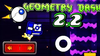 TOP 5 MEJORES Niveles de Geometry Dash 22 BETA 😯 [upl. by Nekcarb]