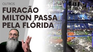 CAOS e DESTRUIÇÃO no RASTRO do MAIOR FURACÃO desde 2005 na FLÓRIDA mas o TENENTE DAN sobreviveu [upl. by Cleveland]