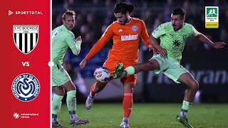 Wilde zweite Halbzeit mit sechs Toren  1 FC Bocholt  MSV Duisburg  Regionalliga West [upl. by Annod588]