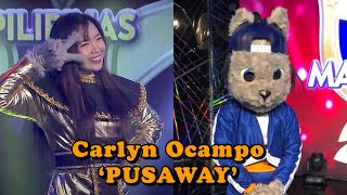 PUSAWAY unmasked as ZGirls Leader Carlyn Ocampo  MaskedSingerPilipinas [upl. by Gertrudis264]