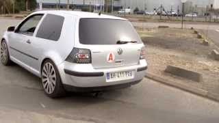 Golf 4 TDI échappement inox Pro Inox [upl. by Whitney358]