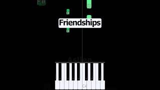 Friendships  Pascal Letoublon  Piano Tutorial [upl. by Aihseit]