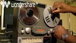 Fostex A Series 8 Track Reel To Reel [upl. by Kablesh]