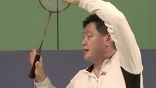 Badminton Smash Skill 1 How to Grip the Raquet [upl. by Enelrad247]