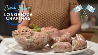 Como Hacer Longanizas  Longaniza Casera Longaniza de Cerdo [upl. by Inattirb]