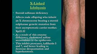 Lecture54 Inherited disorders of cornification Part1NonSyndromic Ichthyosis Rooks chapter 65 [upl. by Nayve]