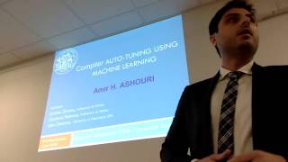 Amir Ashouris PhD Defense  quotCompiler Autotuning using Machine Learningquot [upl. by Esile]