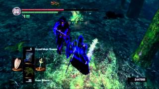 Dark Souls  PvP  Level 120 Forest Invasions DexInt Build [upl. by Enimzzaj]